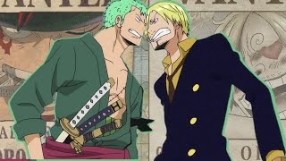 Sanji vs Zoro from One Piece. Who is really stronger?🤔 #onepiece #zoro #sanji #anime #luffy #nami