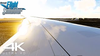 Incredible Air Canada Boeing 787-8  | 4K Ultra Settings | MSFS | Takeoff At Sacramento Airport