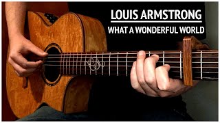 What A Wonderful World - Louis Armstrong | Fingerstyle Guitar Cover