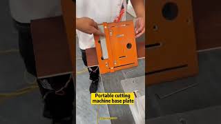 Portable cutting machine base plate#shorts#tool#homeimprovement #construction #woodworking #plumber