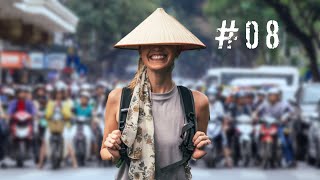 IMPOSSIBLE DRIVE THROUGH HANOI TRAFFIC (Last Day in Vietnam)