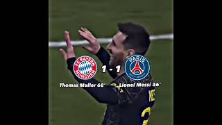 My prediction for Bayern vs PSG #neymar #messi #muller #marquinhos #bayern #psg #paris #lionelmessi