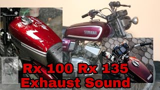 Rx 100 Rx 135 exhaust sound || Rx100 Lover || Rx135 Love || @DebasishBoruah_biki4474