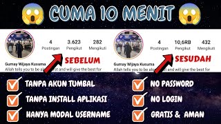 Cara Menambah Followers Instagram Gratis Permanen ✅ Cara Agar Follower Instagram Banyak🔥