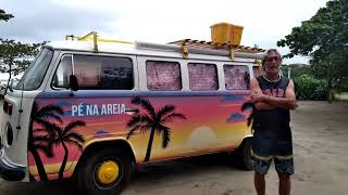 Bate-papo com o aventureiro Paulo e sua kombi Margarida - Camping Dona Cida em Bertioga,  #003