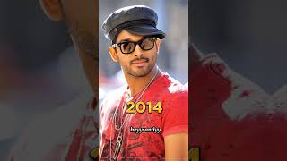 Evolution of Allu Arjun ❤️ in flim Industry from 2003 to 2023 || Transformation 🔥💥 || #shorts