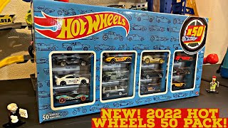 NEW! TARGET EXCLUSIVE HOT WHEELS 50 PACK! | 2022 | HOT WHEELS UNBOXING #hotwheels