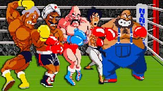 Super Punch Out!! (Arcade) - All Bosses