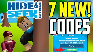 *NEW* UPDATE! CASH!!! CODES* Hide & Sneak |Hide and Sneak Codes 2024