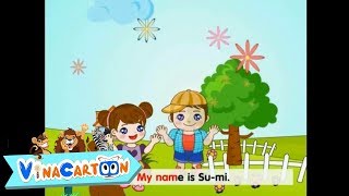 Những Bài Hát Tiếng Anh Bé Yêu Thích - What's Your Name ? | Nhạc Thiếu Nhi Tiếng Anh Vui Nhộn