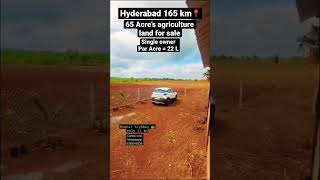 65 Acre’s agriculture land for sale Karnataka #humnabad #nirna #zaheerabad #mannaekhelli #lowprice