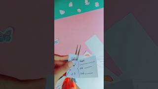 DIY cute notebook name labels || #handmade #ytshorts #easy #crafts #diy