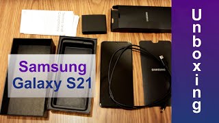 Samsung Galaxy S21 5G Unboxing