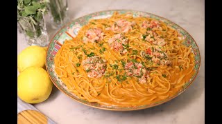 Soraya's Linguine Con Carabineros