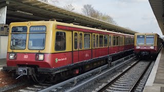 S Bahn Berlin BR 485/043 Mitfahrt S85 April 2023