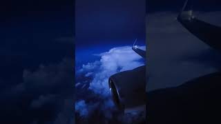 flying through a thunder storm