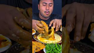 Spicy Big Pangas Fish Head Curry #mukbang #asmr #shortvideo #reelsvideo #food #eating #short #reels