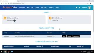 How Use Wallet in Otanacoins.com نحوه استفاده از کیف پول بیت کوین در سایت