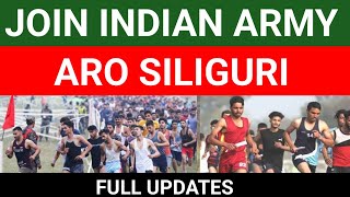 Aro Siliguri : Big Updates on the Rally | Siliguri Indian Army Rally