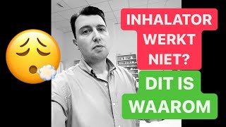 Tip als u benauwd bent en uw inhalator niet werkt