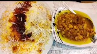 Üç Ərzaqdan Sərfəli Şirin Qovurmalı Plov