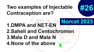 norcet exam preparation I aiims norcet 2023 I aiims norcet questions and answers #26