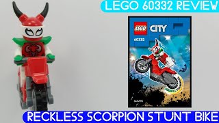 LEGO set 60332 Reckless Scorpion Stunt Bike Review