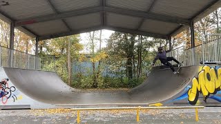 How to Rock To Fakie The Easiest Way on a Mini Ramp