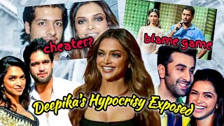 DEEPIKA PADUKONE BEING HYPOCRITE: LIED & BLAMED RANBIR KAPOOR FOR BREAKUP | TRUTH REVEALED