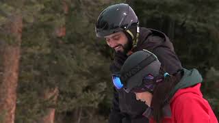 Learning to ski in Alberta with Charnjit