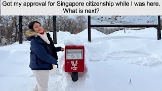 SC Journey Update Part 1- How did I get Singapore citizenship?