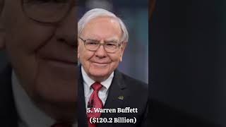 Top 5 richest person in the world