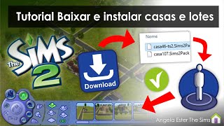 Tutorial Como Baixar e instalar casas e Sims2Pack no the sims 2