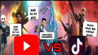 YOUTUBE VS TIK TOK:THE END || Part 2 || tik tok carryminati roast || carry tik tok roast