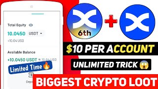 🤯 10$ Limited Time Loot In Bingx 🔥 Instant Future Bonus Loot 😍 FCFS