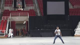 Impressive dance performance by Amit Saha