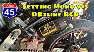 SETTING MONO Y15ZR RCB DB2LINE | PREMIUM BLACK