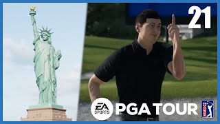 TEARING IT UP AT LIBERTY NATIONAL - Happy Gilmore Career Part 21 | EA Sports PGA Tour