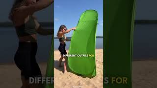 Pop up Changing Tent #photography #photooftheday #portrait #fashionphotography #portraitphotographer