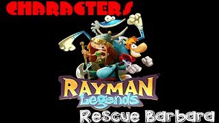 Rayman Legends - Characters - Rescue Barbara [PS4]