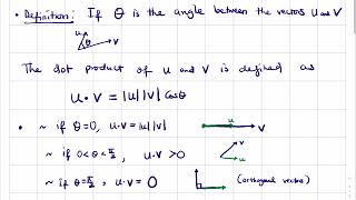 13.3 - The Dot Product