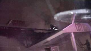 CLOSE CALL Structure Fire / Fire Helmet Camera PART 1