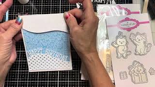 See through card using Stamps of Life