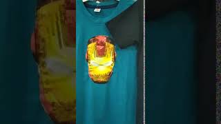 Kaos anak laki laki karakter superhero LED