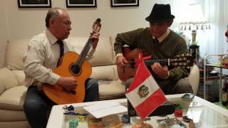 "VÍRGENES DEL SOL"- Guitarras: Walter Arizaga y Raúl Cardoso.