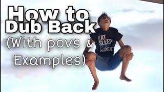 How To Double Backflip (With Povs and Examples) Learn in 3 minutes!