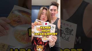 Japanese airport Ramen Hokkaido #japanesefood #japan #shorts