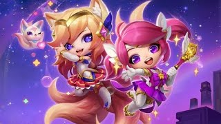 The Star Guardians invite you to dance (Lux & Ahri chibi) - TFT: Golden Spatula