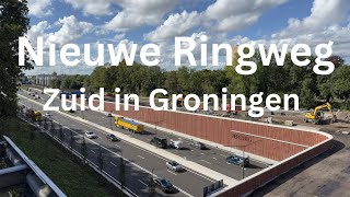 Nieuwe ringweg zuid in Groningen