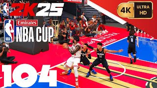 NBA 2K25 =My Career= [PC] (4K) EP104 {2nd Year} {NBA Cup: East Semis} {Magic Vs Bulls}